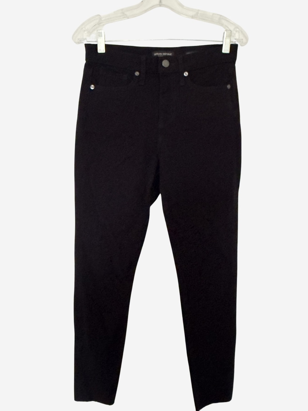 Banana Republic Black High Rise Skinny Jeans